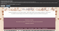 Desktop Screenshot of floresjardin.com