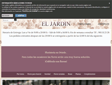 Tablet Screenshot of floresjardin.com